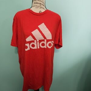 Adidas Men's Bold Red Tee